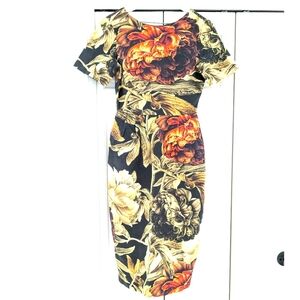 ASOS Earthtone Floral Women's Midi Dress